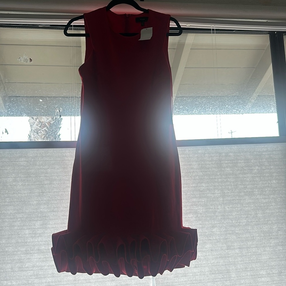 Red dress from Nordstrom rack brand new never been worn —- size 8